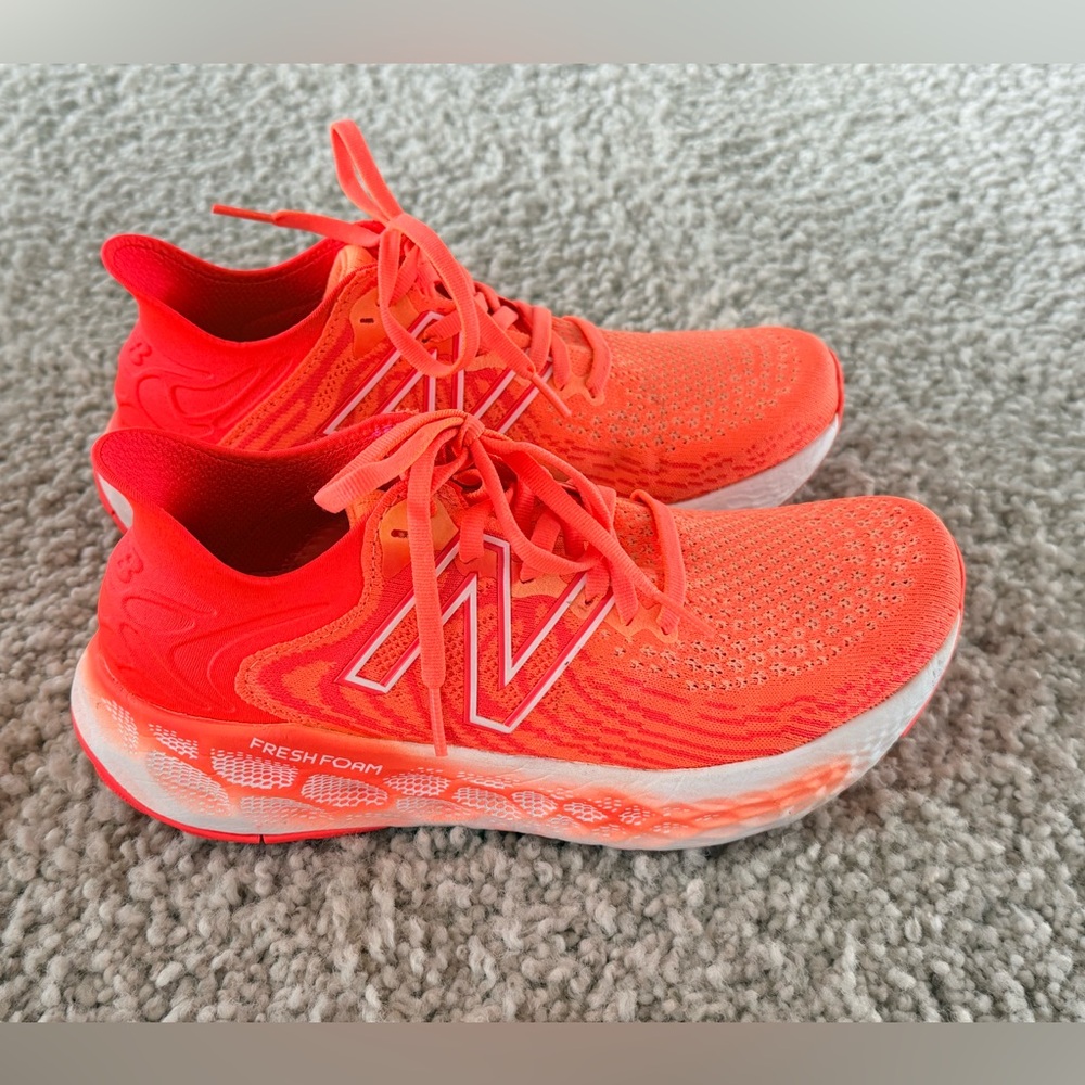 New Balance Bright Orange Running Shoes